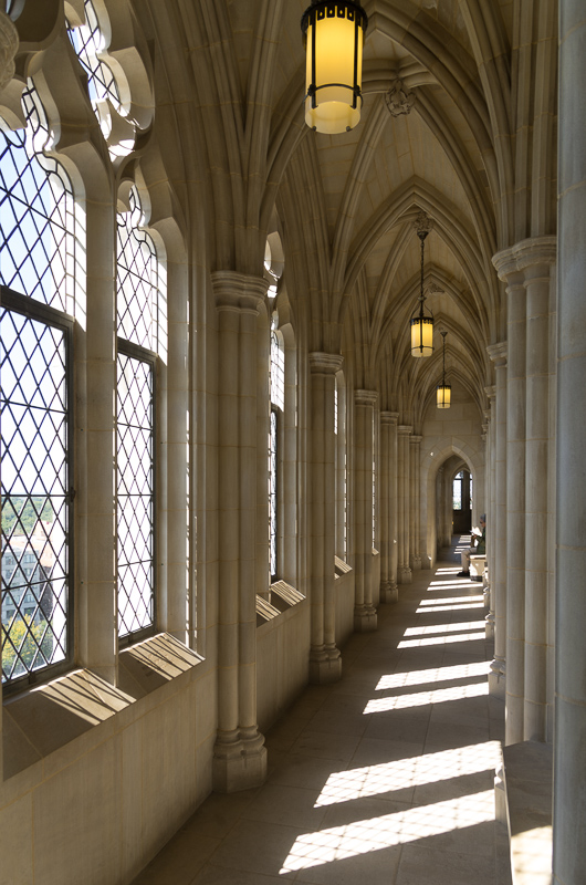 On the observation level at the National Cathedral.<br />September 27, 2014@14:24