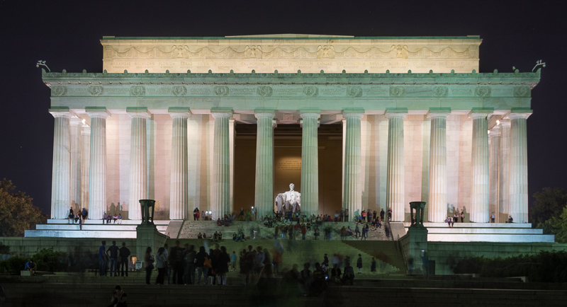 Last night in DC, we biked to some of the major monuments to photograph them by the lights.<br />September 27, 2014@20:30