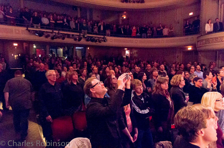 The audience enjoying the final singalong song.<br />March 15, 2013@22:26