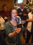 Singing at The Driftwood, December 2016